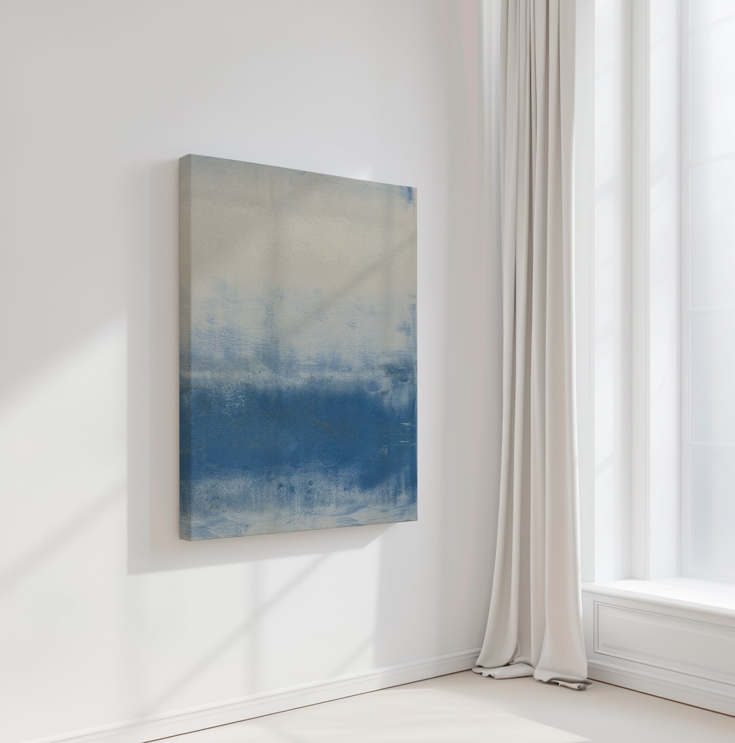 Canvas Art - 'A Quiet kind of Blue'