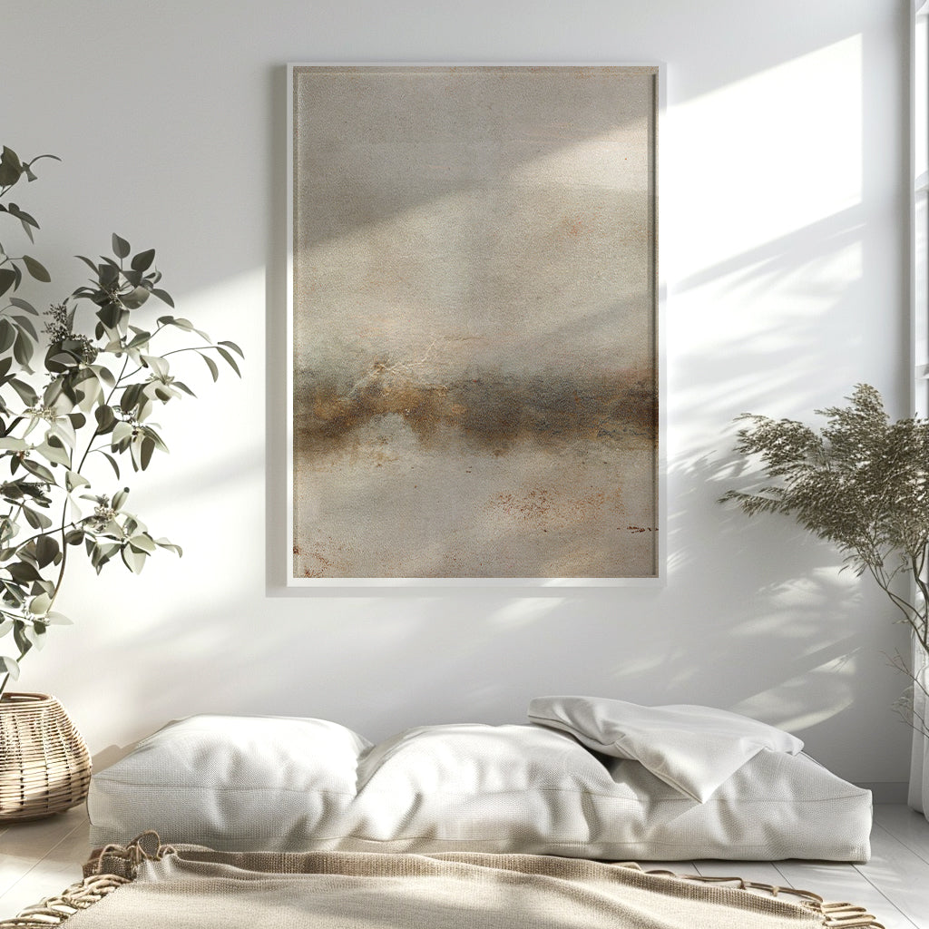 Canvas Art - 'Quiet Ground'