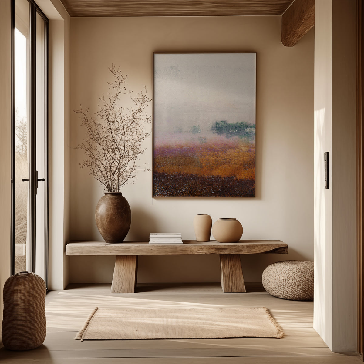 Canvas Art - 'Forest Veil'