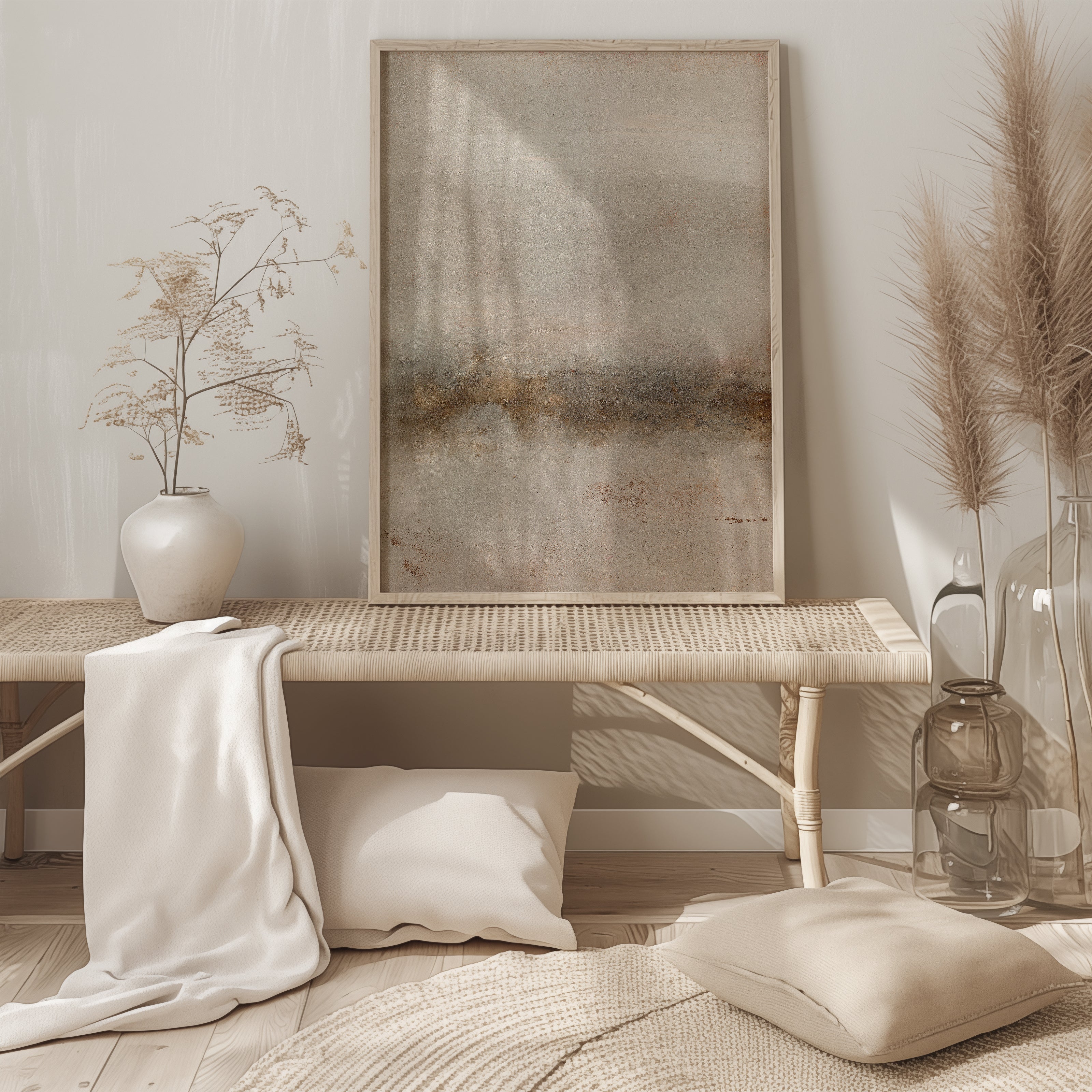 Canvas Art - 'Quiet Ground'