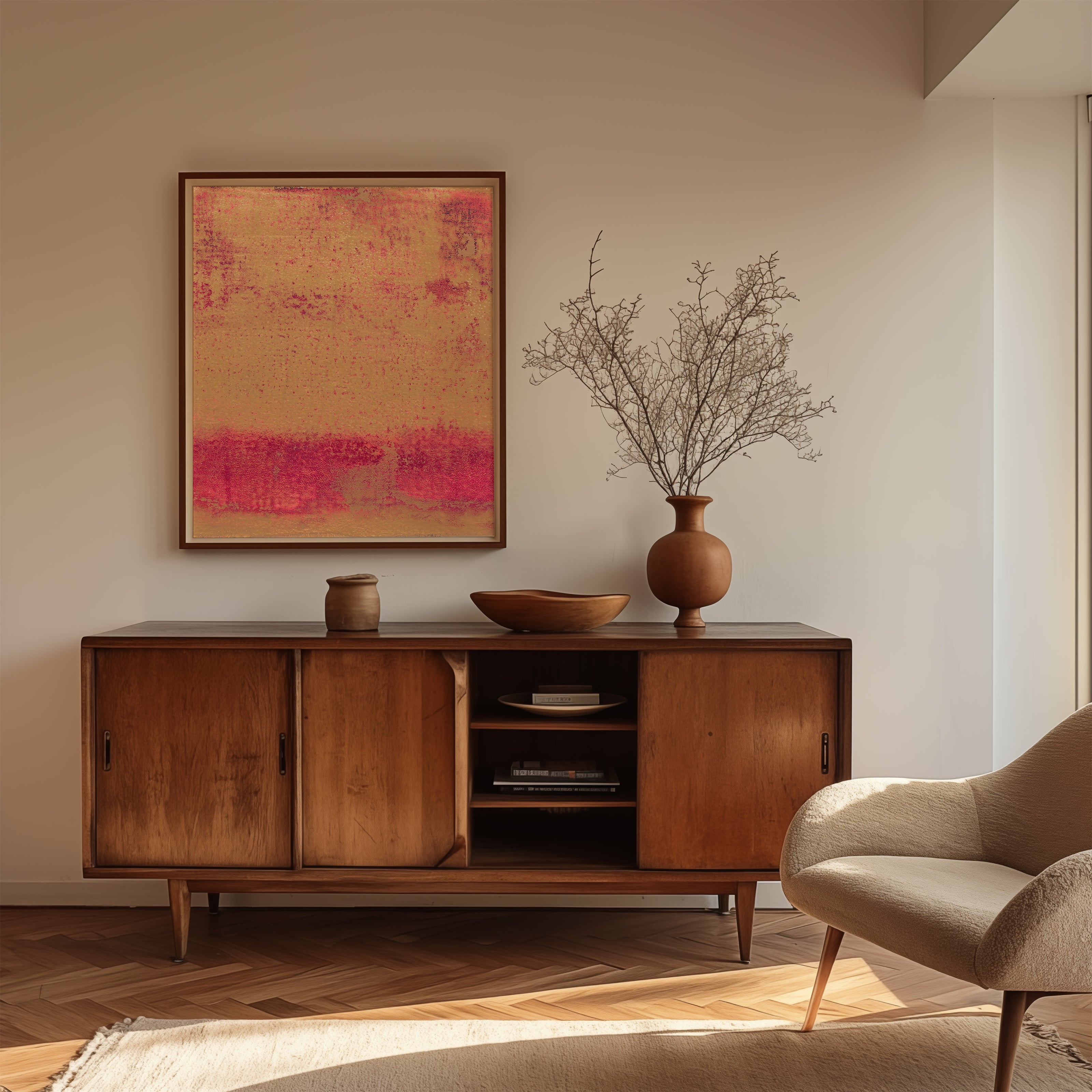 Canvas Art - 'Ochre'