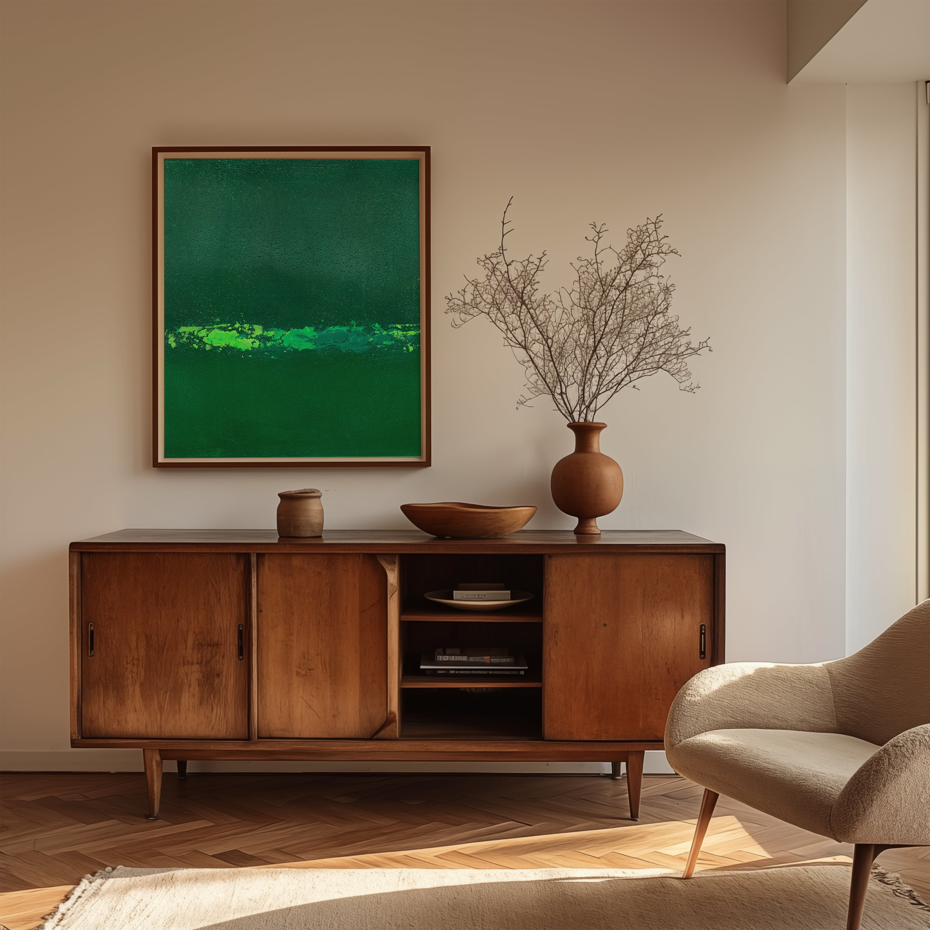 Canvas Art - 'Emerald'