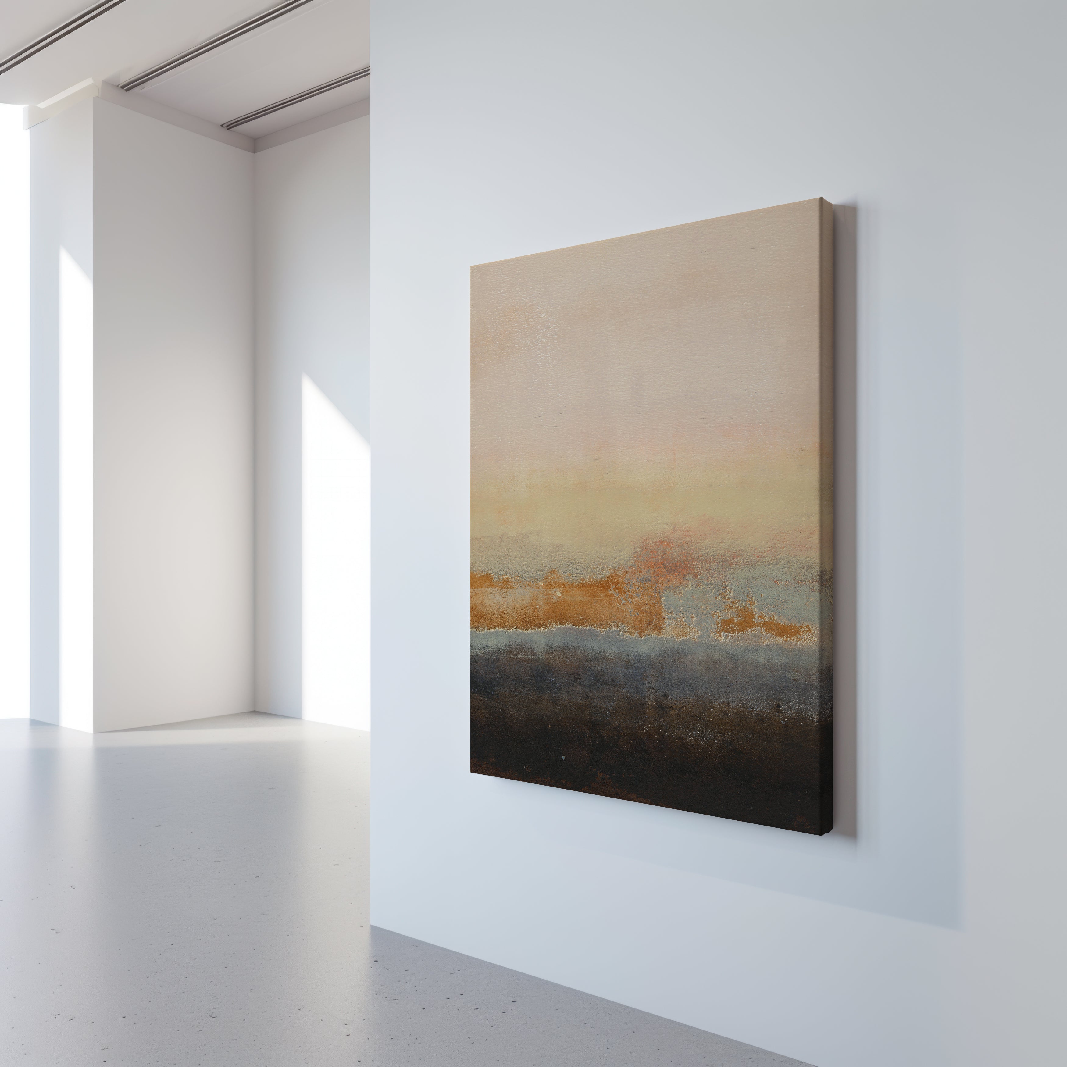Canvas Art - 'Frozen Depths'