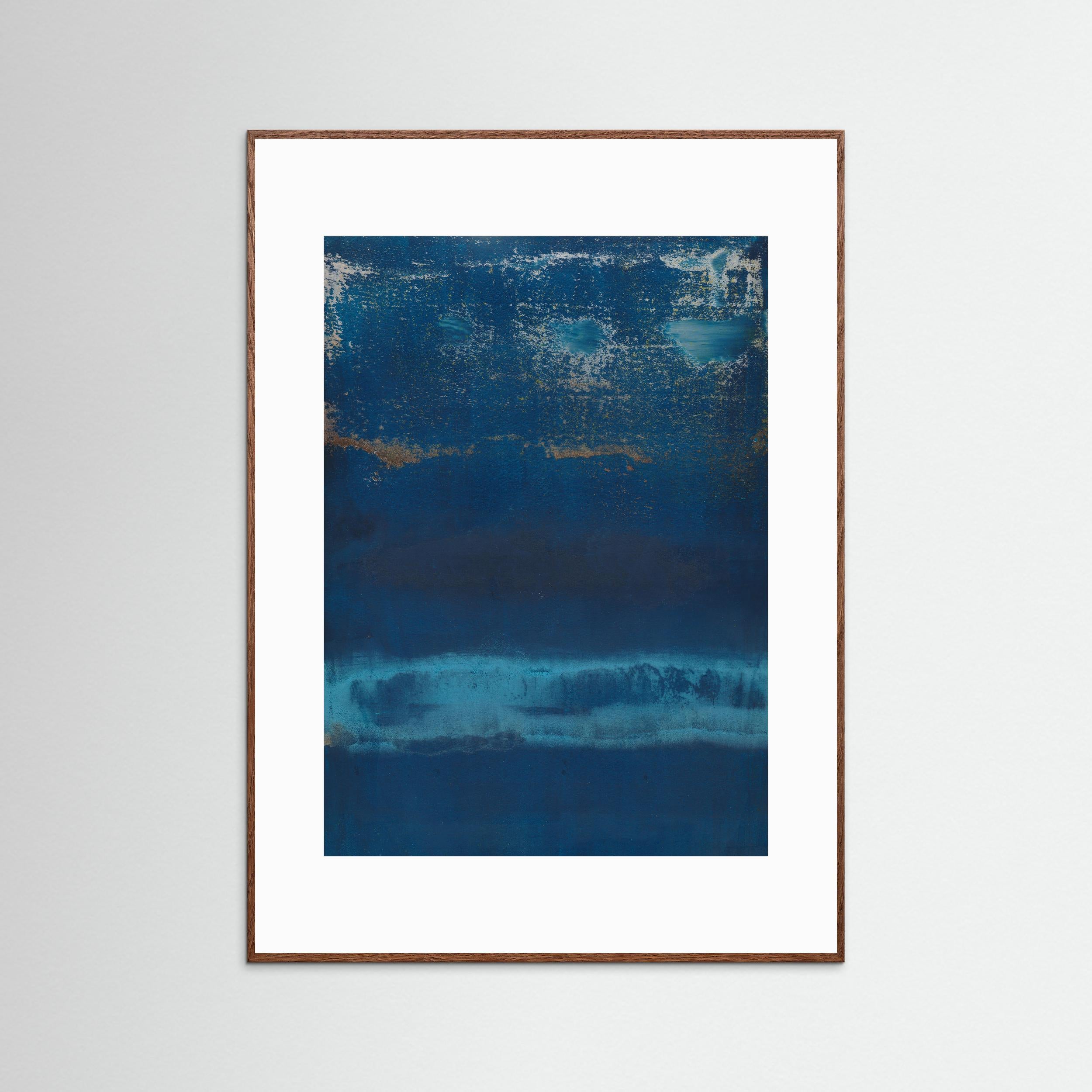 Art Print - 'Cobalt Descent'