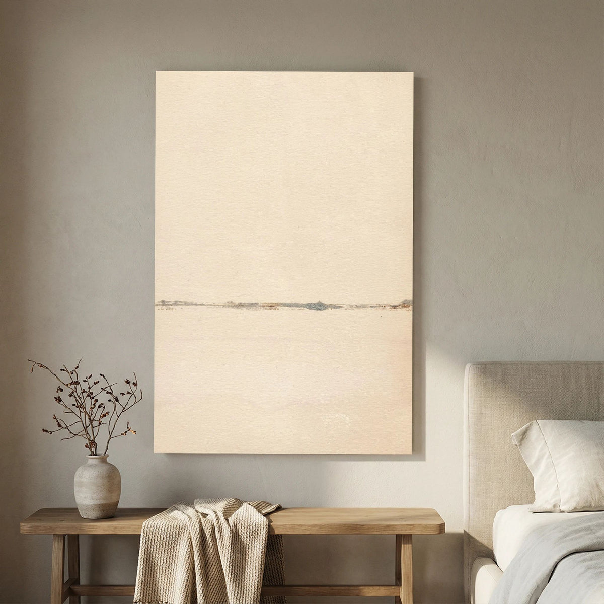 Canvas Art - 'Uneven Trace'     