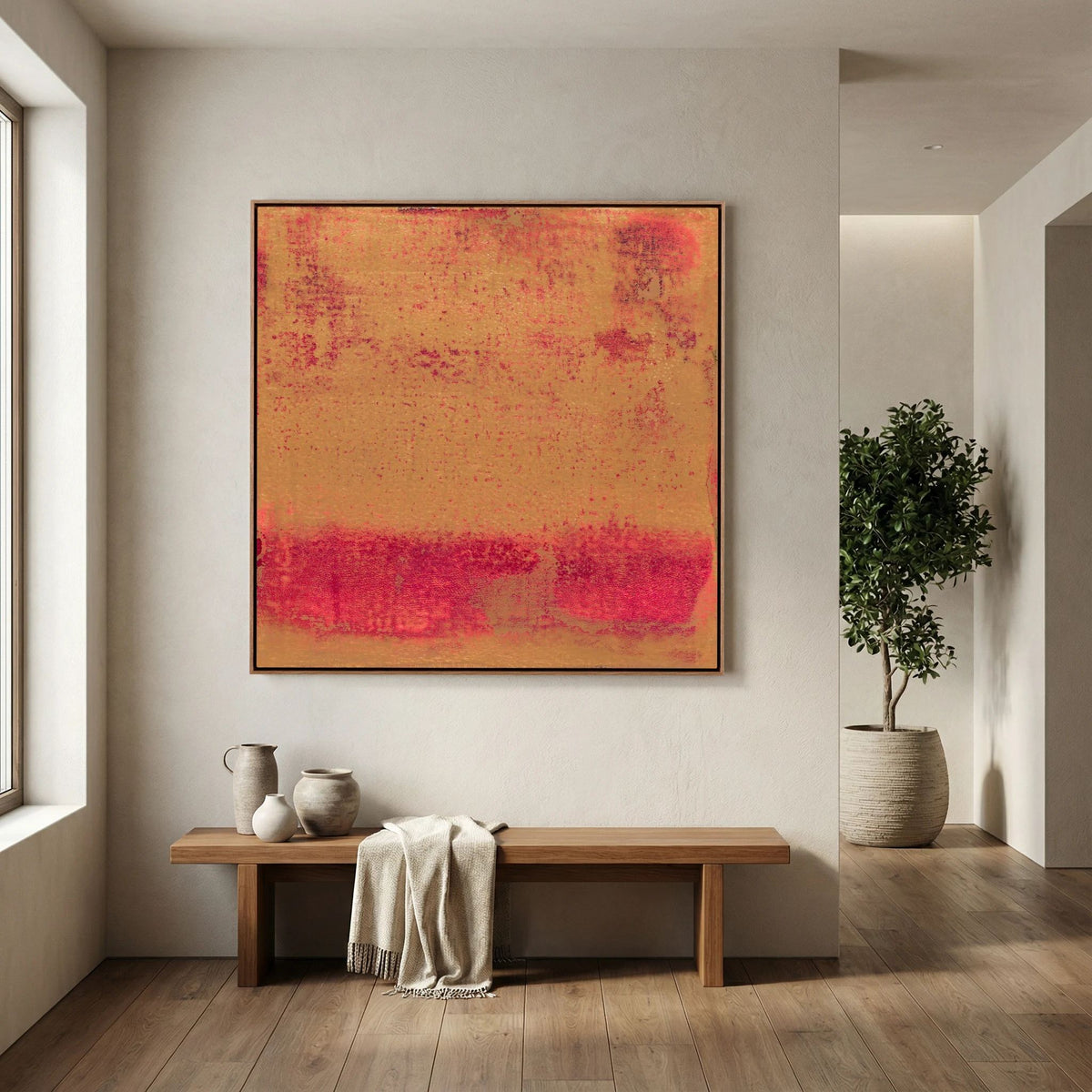 Canvas Art - 'Ochre'