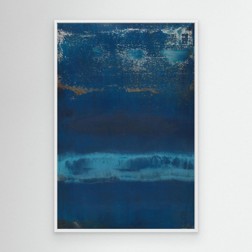 Canvas Art - 'Cobalt Descent'