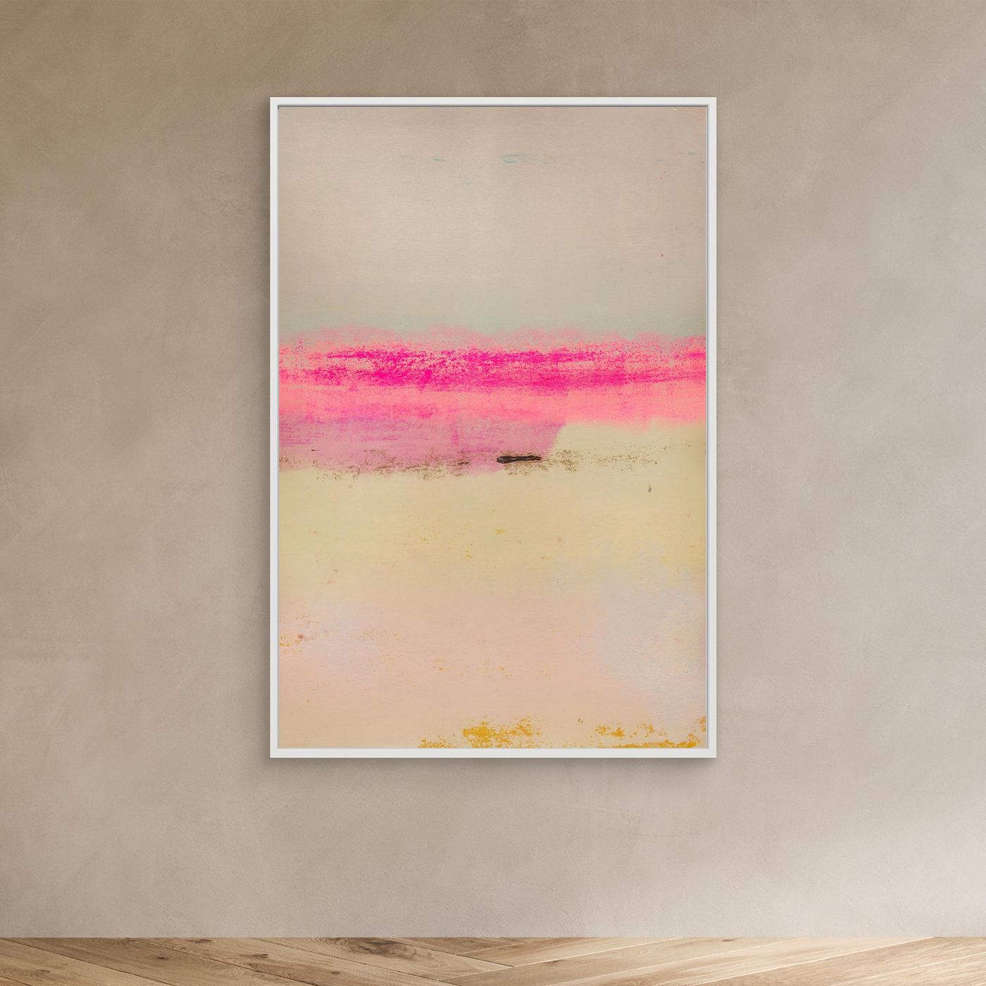 Canvas Art - 'Neon Rift'