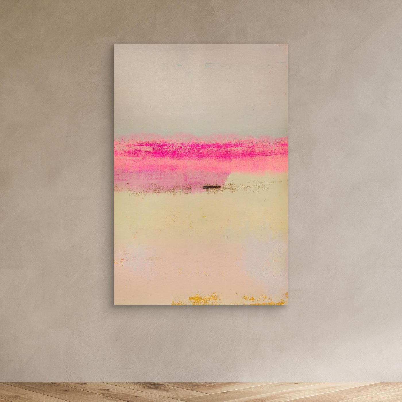 Canvas Art - 'Neon Rift'