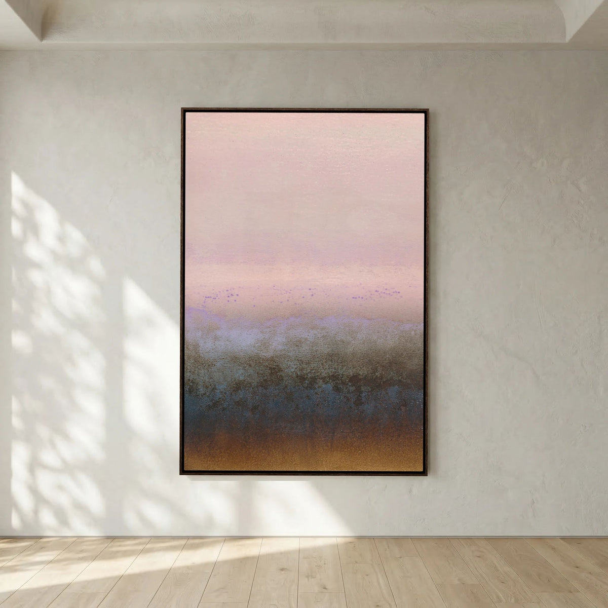 Canvas Art - 'Violet Field'