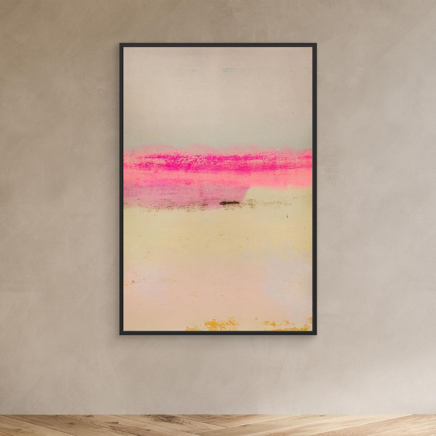 Canvas Art - 'Neon Rift'