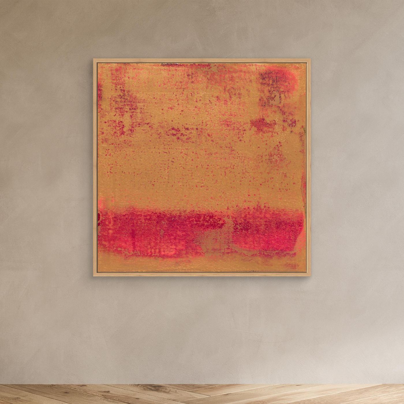 Canvas Art - 'Ochre'