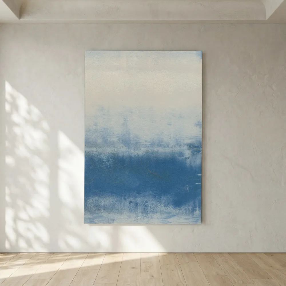 Canvas Art - 'A Quiet kind of Blue'