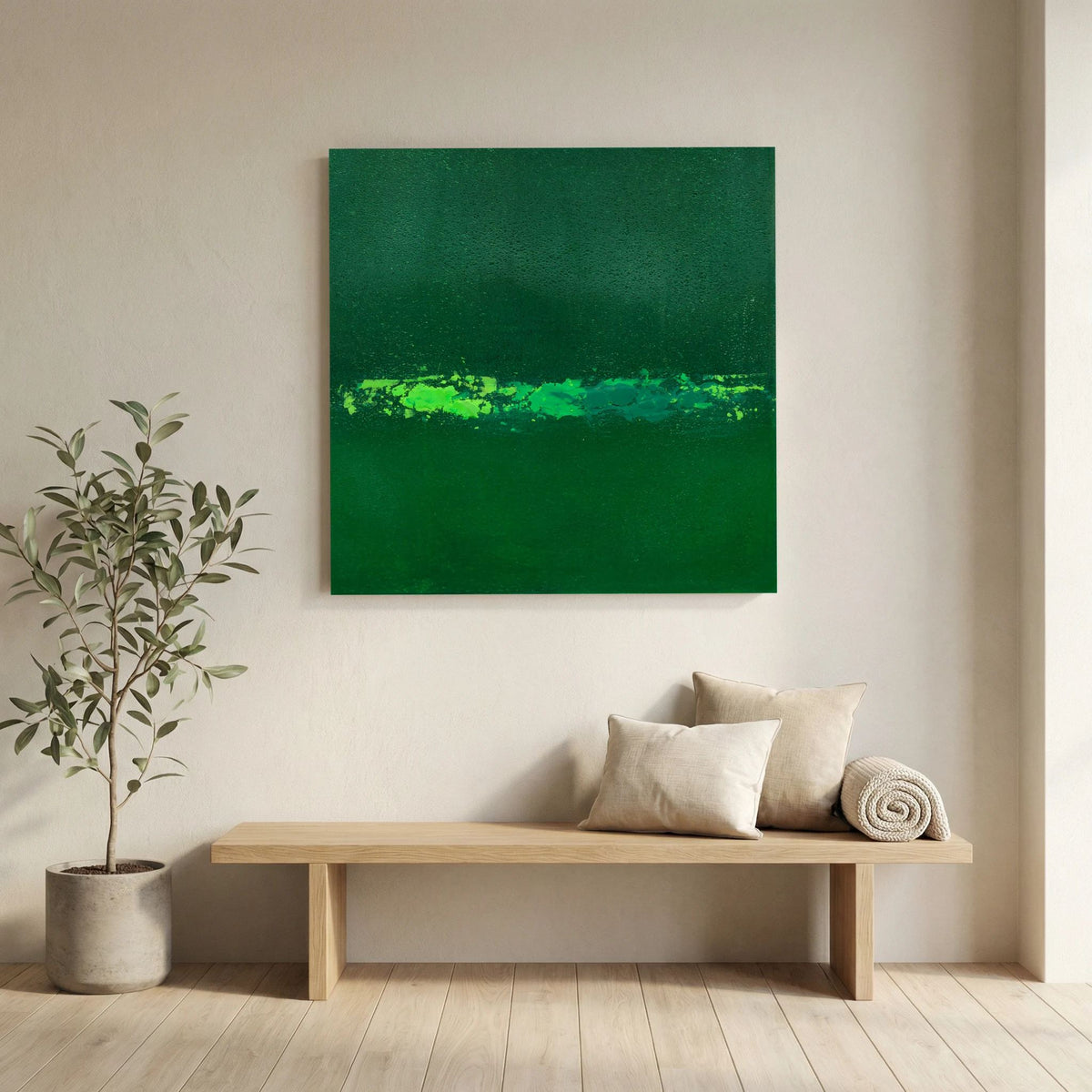 Canvas Art - 'Emerald'