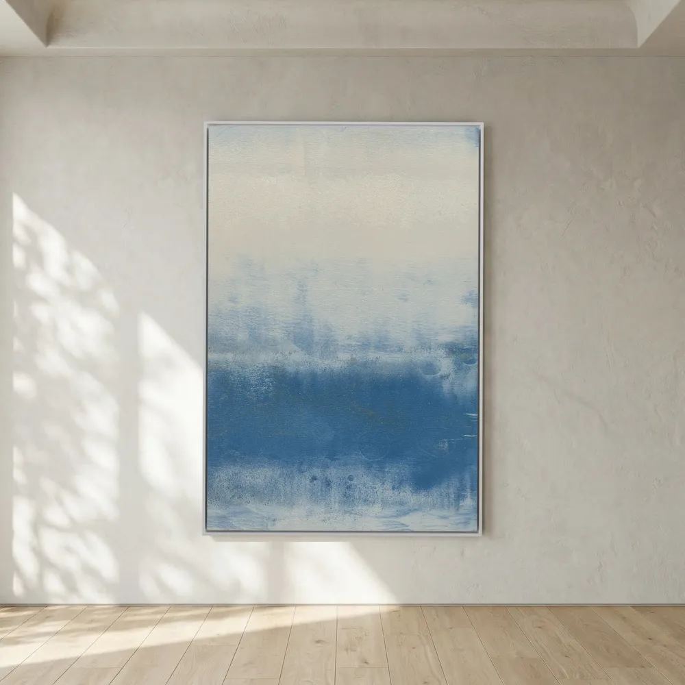 Canvas Art - 'A Quiet kind of Blue'