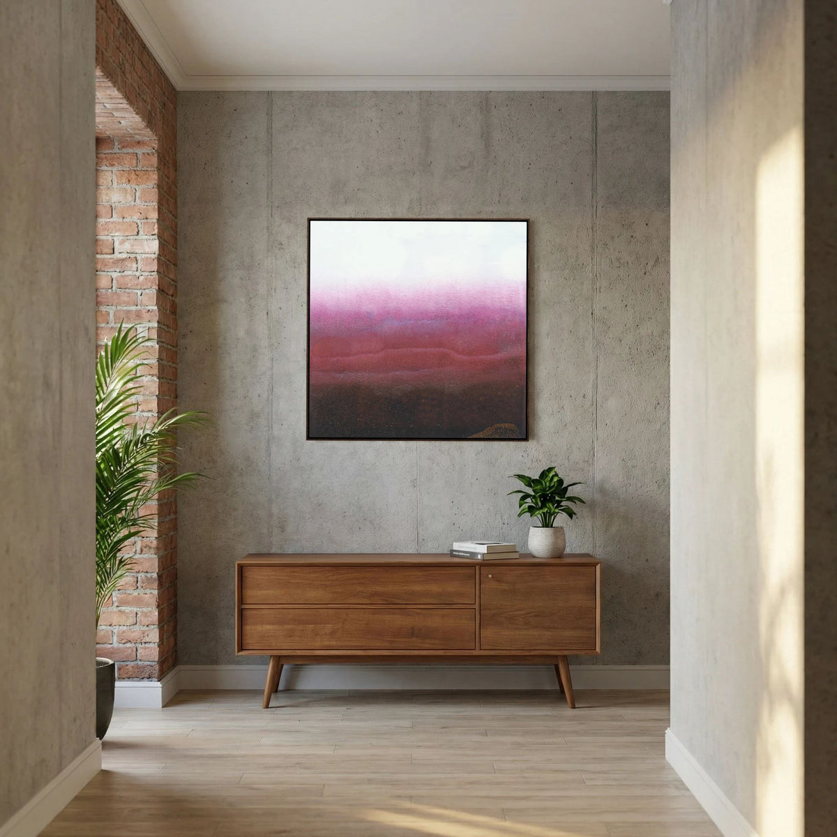 Canvas Art - 'Pink Reverie'